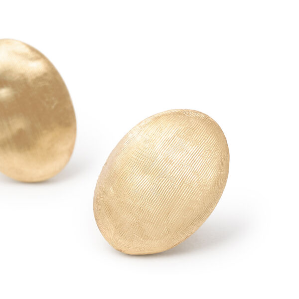 Siviglia Yellow Gold Stud Earrings